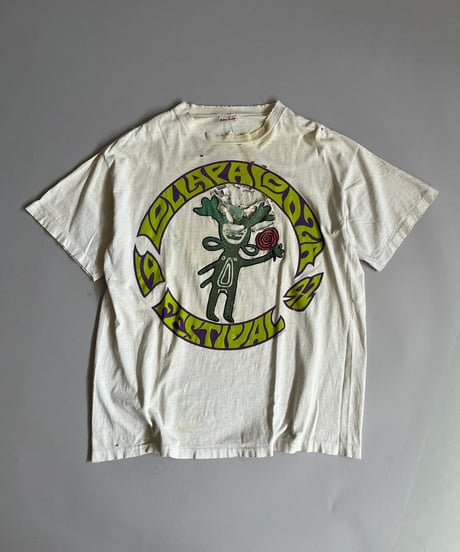 【USED 】Made in USA 92's SOFTEE LOLLA PALOOZA T-Shirt /240429-116