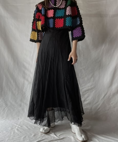 【RE;CIRCLE】 RE Granny Knit Top⑥/211014-006