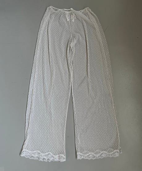 【USED】 Pattern Sheer Pants /250118-011