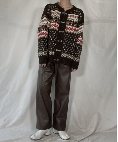 【USED】     Nordic sweater/211216-035