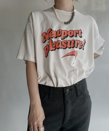 【USED】 Newport Pleasure Logo T-shirt / 220723-022