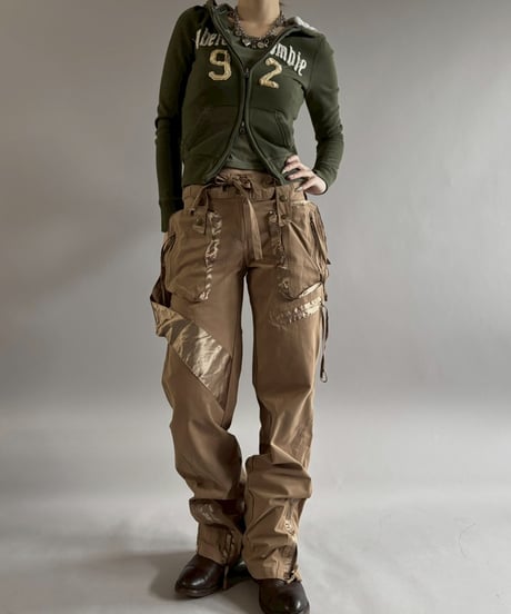 【USED】 Dead Stock MISSME Gimmick Pants /260221-008