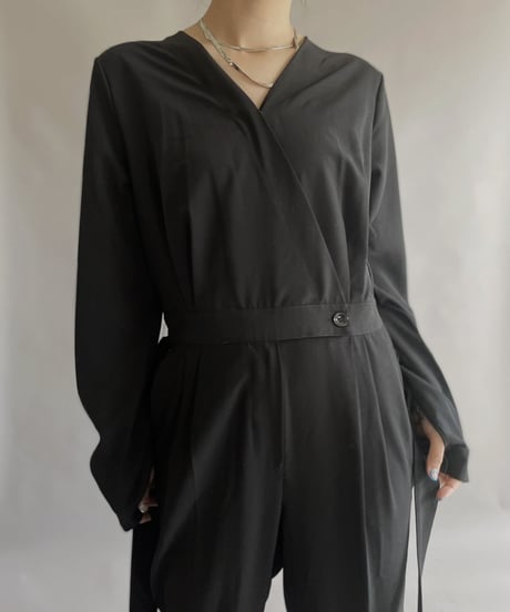 【USED】 Pamela Mccoy Collection Poly Jumpsuit / 230325-020