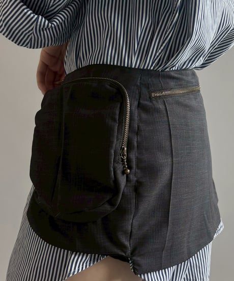【RE;CIRCLE】 RE Suit Waist Belt Bag / 260615-009
