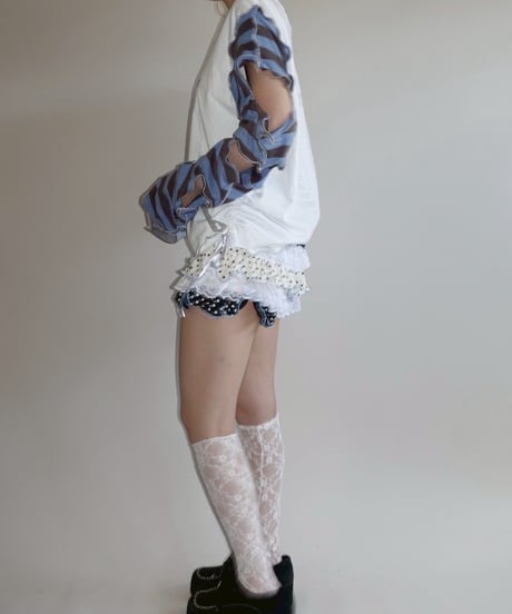 【CA MEETS UV】 RE Mellow Drawstring L/S Top   / 250807-009