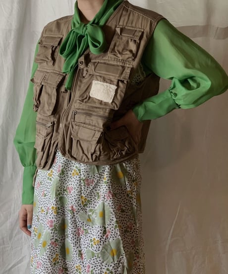 【USED】 Fishing Vest/210331-027