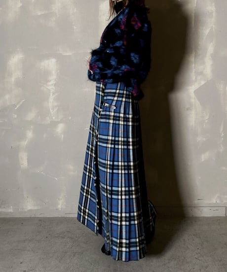 【USED】 Kilt Long Skirt / 201204-021