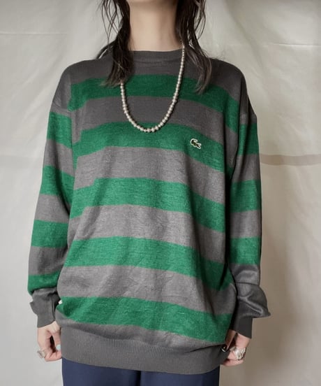 【USED】 LACOSTE Acrylic Knit ④ / 220111-014