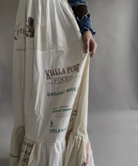 【RE;CIRCLE】RE Eco-Friendly Bag Camisole Long One-piece / 230327-008