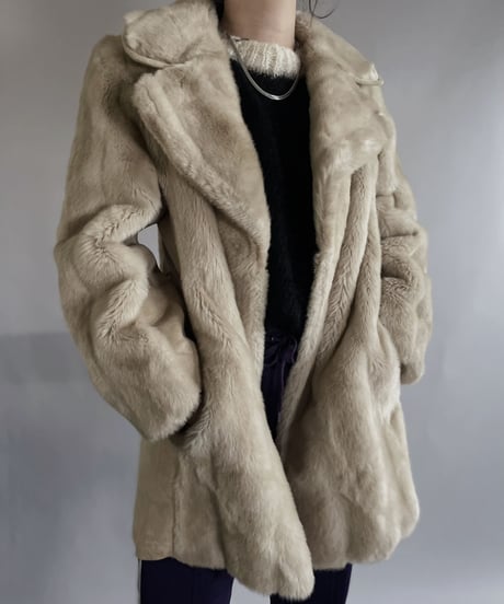 【USED】 Tissavel Acrylic Fur Jacket / 230102-019