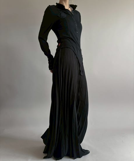 【USED】 Pleats Skirt / 260228-010