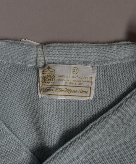 【USED】 Sears Kings Road Acrylic Cardigan / 260110-010