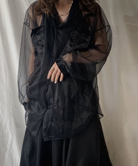 【USED】  See-through Top①/210506-034