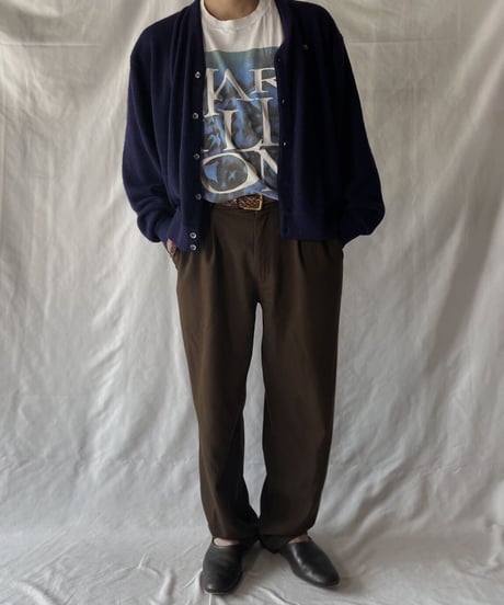 【USED】   LACOSTE Knit Cardigan③/211007-004