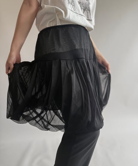 【USED】 Sheer Mini Skirt  / 250705-003