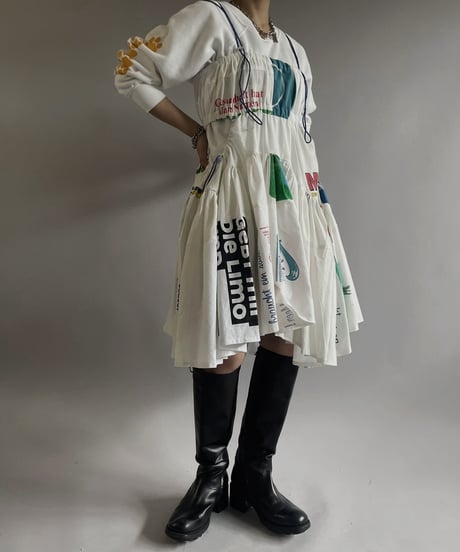 【RE;CIRCLE】RE Eco-Friendly Bag Code Camisole Middle One-piece / 240418-014