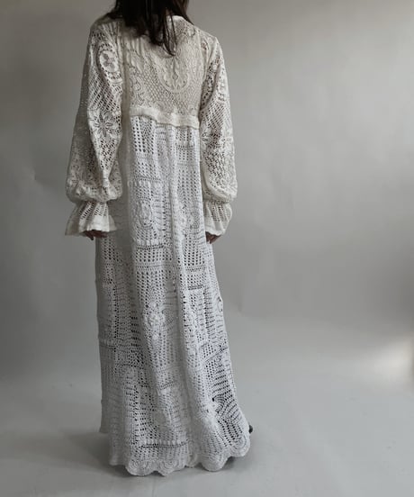【RE;CIRCLE】 RE Crochet Lace One-piece / 220427-036