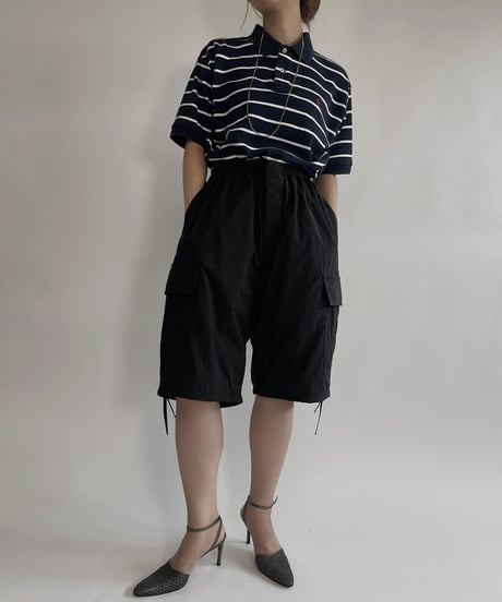 【USED】  Polo Ralph Lauren Striped Polo Shirt / 220730-009
