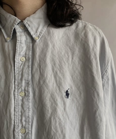 【USED】 Ralph Lauren L/S linen silk Shirt / 230605-011