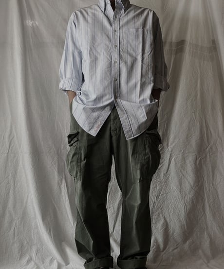 【USED】 Brooks Brothers L/S Strip Shirt④/210624-007