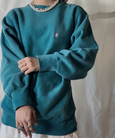 【USED】 Untagged Champion Reverse Weave Sweat One Point /210210-019