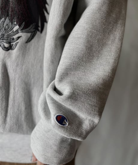 【USED】  90's USA Champion Reverse Weave Sweat CHICAGO/210902-012