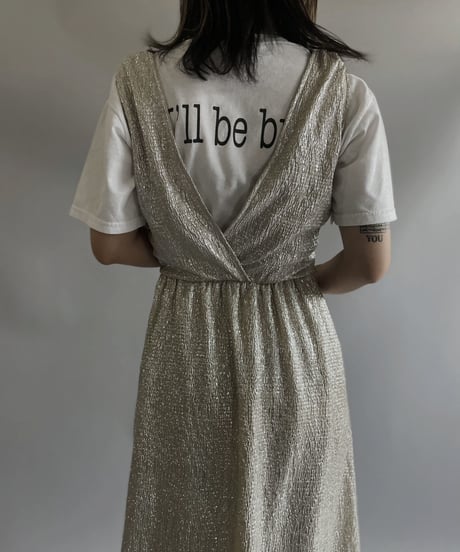 【USED】 Lame Poly One-Piece/ 230715-009
