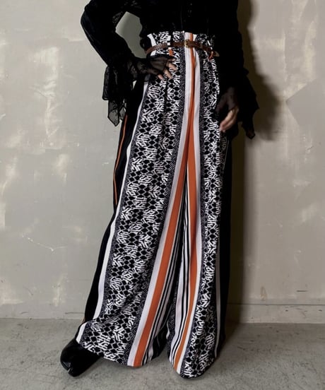 【USED】 Flared Pants ④ / 201120-027