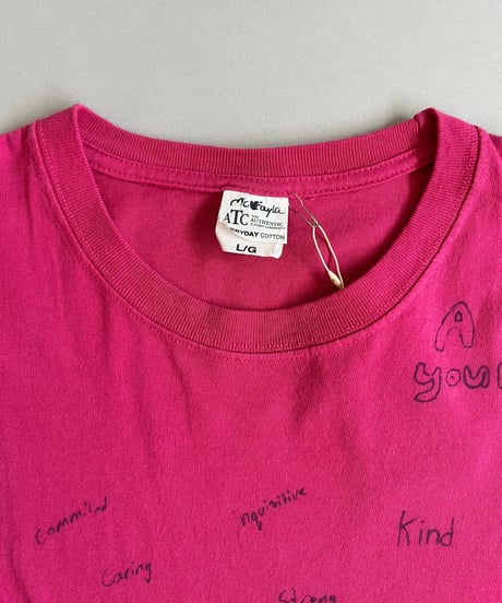 【USED】 ATC Hand Paint T-Shirt  /240608-016