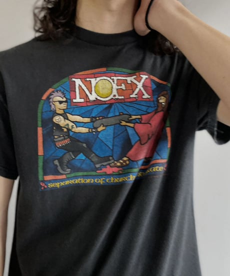 【USED】 MADE IN USA Band T-shirt NOFX / 230703-024