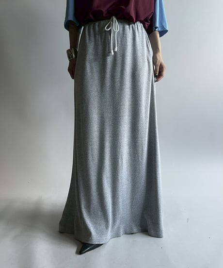【USED】Made in USA Cotton100% Long Skirt  /250809-010
