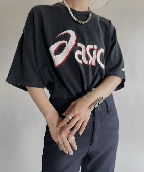 【USED】 Asics Logo T-shirt / 220723-025