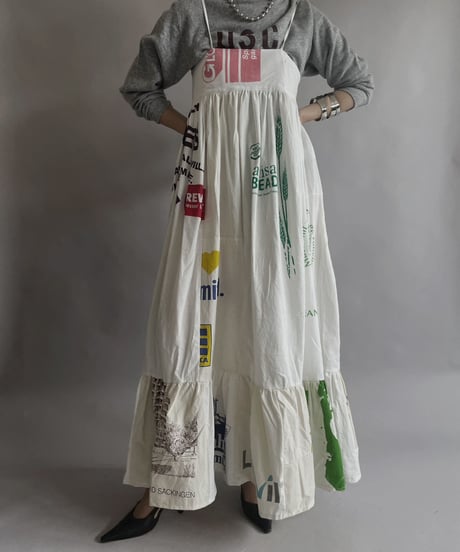【RE;CIRCLE】RE Eco-Friendly Bag Camisole Long One-piece / 230427-021