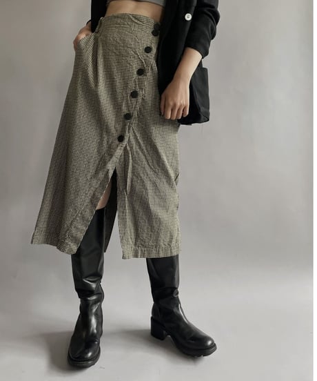 【USED】 Cotton Long Skirt / 220903-010