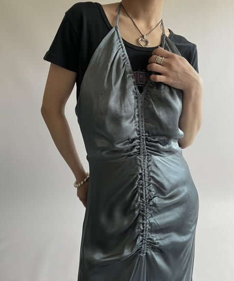 【USED】 Design Camisole Long One-Piece /250426-015