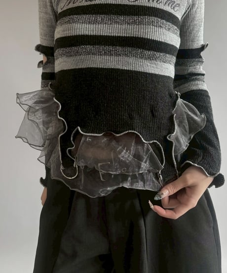 【RE;CIRCLE】 RE Mellow V-Neck Knit /  251023-015