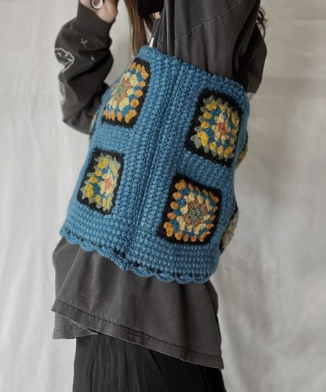 【RE;CIRCLE】 RE Granny Knit Bustier①/211014-008