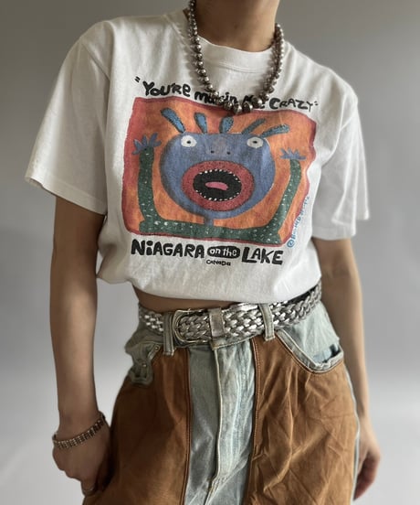 【USED】 Anvil Big Head T-Shirt /240729-052
