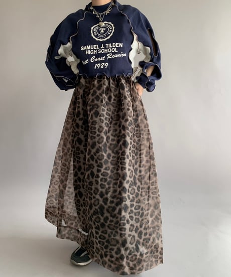 【RE;CIRCLE】 RE Mellow Sweat Top /  241017-018