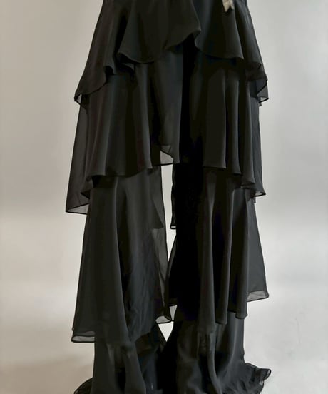 【USED】 Tiered Layered Sheer Pants /260307-024