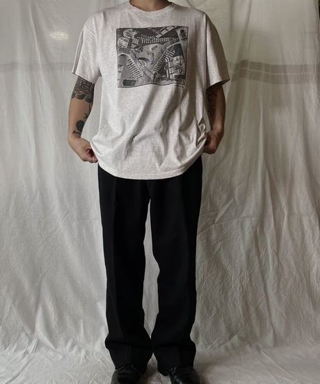 【USED】 S/S T-shirt M.C.Escher⑧/210617-043