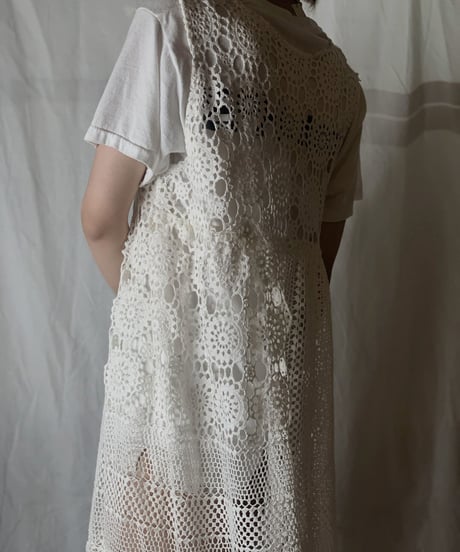 【RE;CIRCLE】 RE Lace N/S One-piece②/210714-007