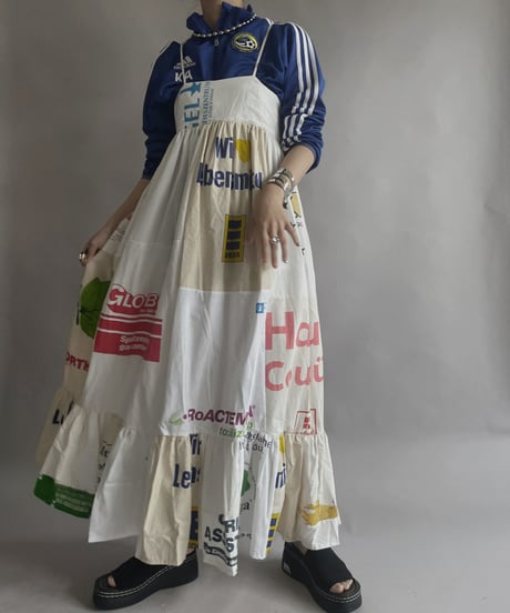 【RE;CIRCLE】RE Eco-Friendly Bag Camisole Long One-piece / 230427-024
