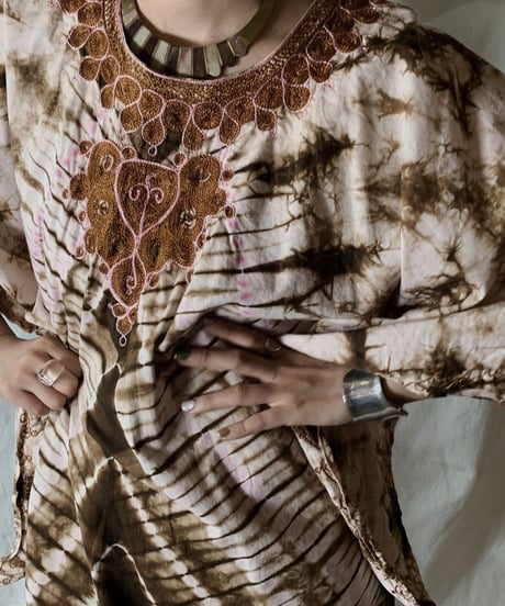 【USED】 African Batik One-piece④/210428-006