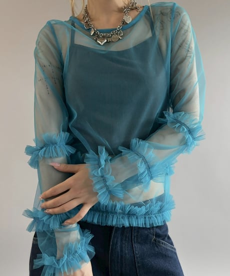 【USED】 Molly Goddard Tule Top / 260704-023