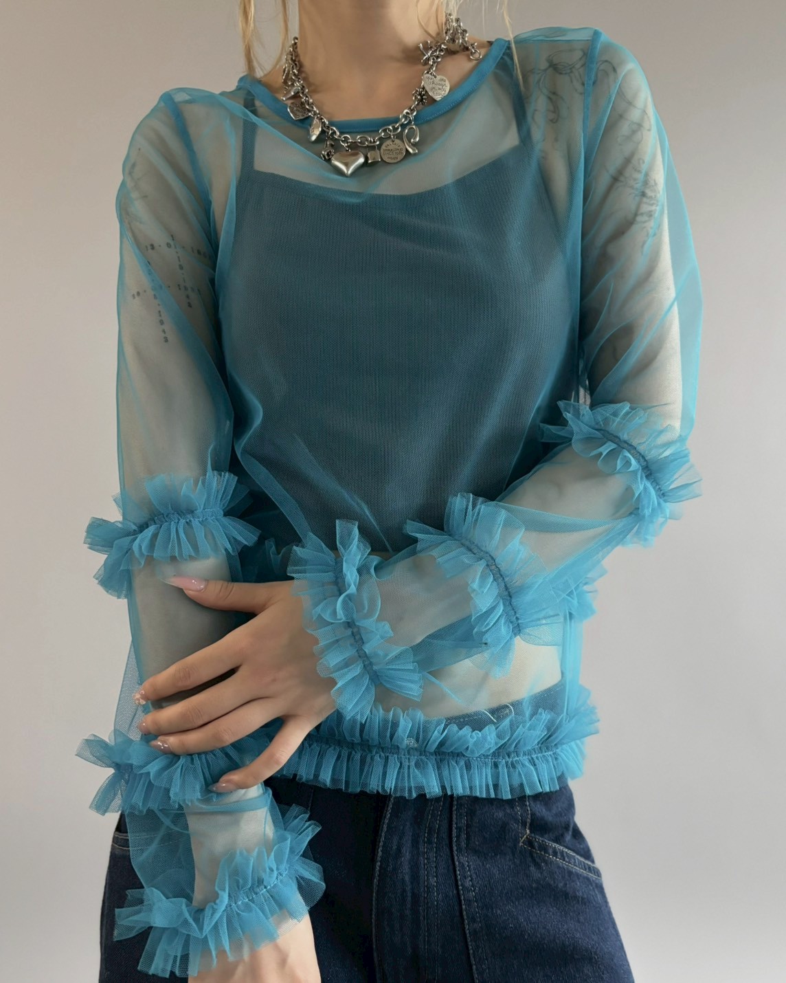USED】 Molly Goddard Tule Top / 260704-023 | TH