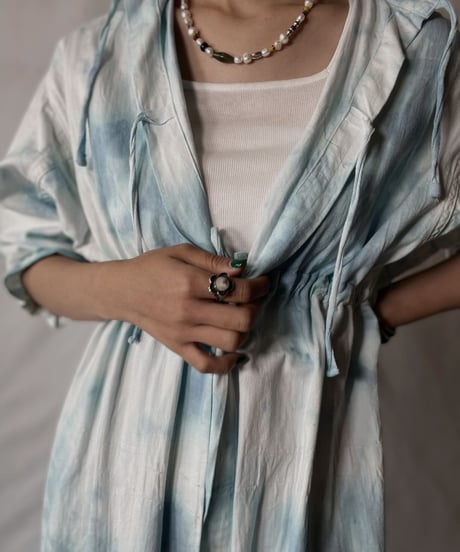 【RE;CIRCLE】RE Tie-dyed Medical S/S Gown④/20210819-040