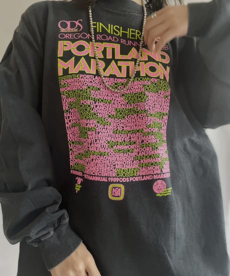 【USED】 PORTLAND MARATHON L/S T-shirt / 230506-001