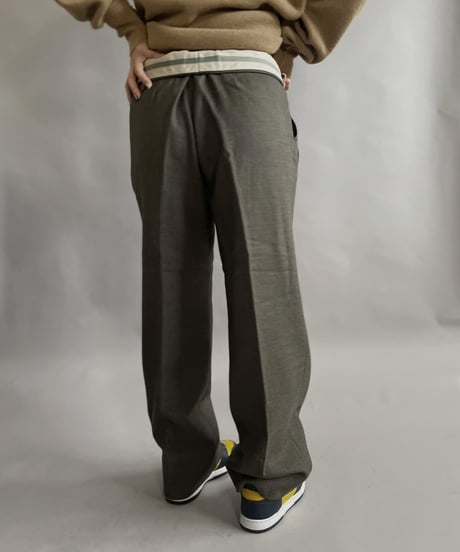 【RE;CIRCLE】 RE Wappen Slacks / 230204-012
