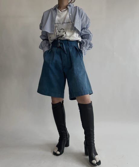 【RE;CIRCLE】 RE Puff Sleeved Shirt / 220630-004